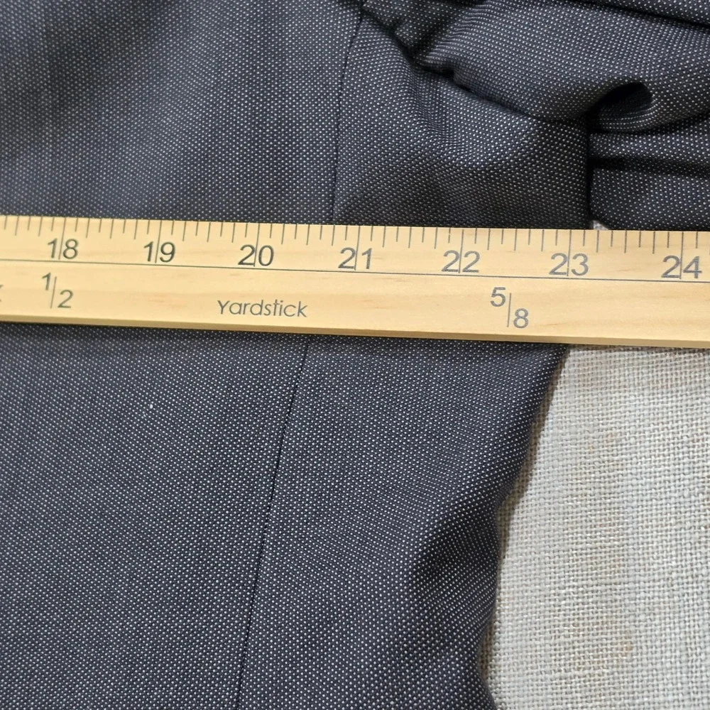 Daniel Cremieux Blazer Mens 46R Charcoal Gray Excellent 3-Button Sport Coat